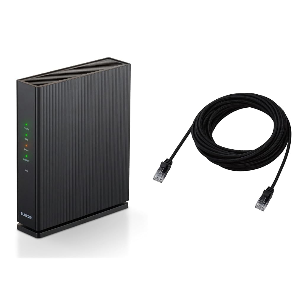 ELECOM - カリオカメッシュWi-Fiルーター Wi-Fi 6(11ax) 2402+574Mbps Wi-Fi ギガビットルーター - WRC